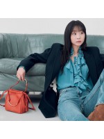 JOY GRYSON - MERCIER BUCKET SMALL BAG (RED ADMIRAL)